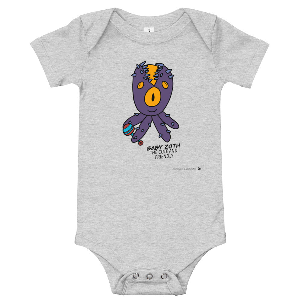 Baby Zoth: The Cute and Friendly Baby Short Sleeve One Piece