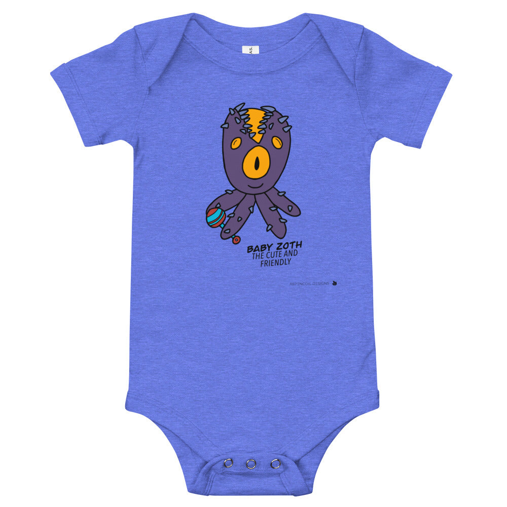 Baby Zoth: The Cute and Friendly Baby Short Sleeve One Piece