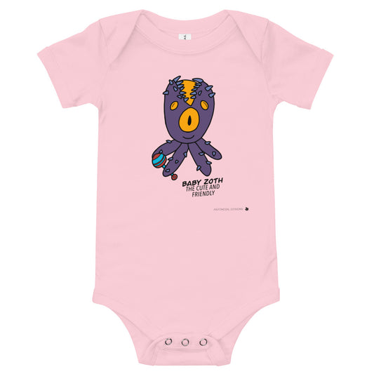 Baby Zoth: The Cute and Friendly Baby Short Sleeve One Piece