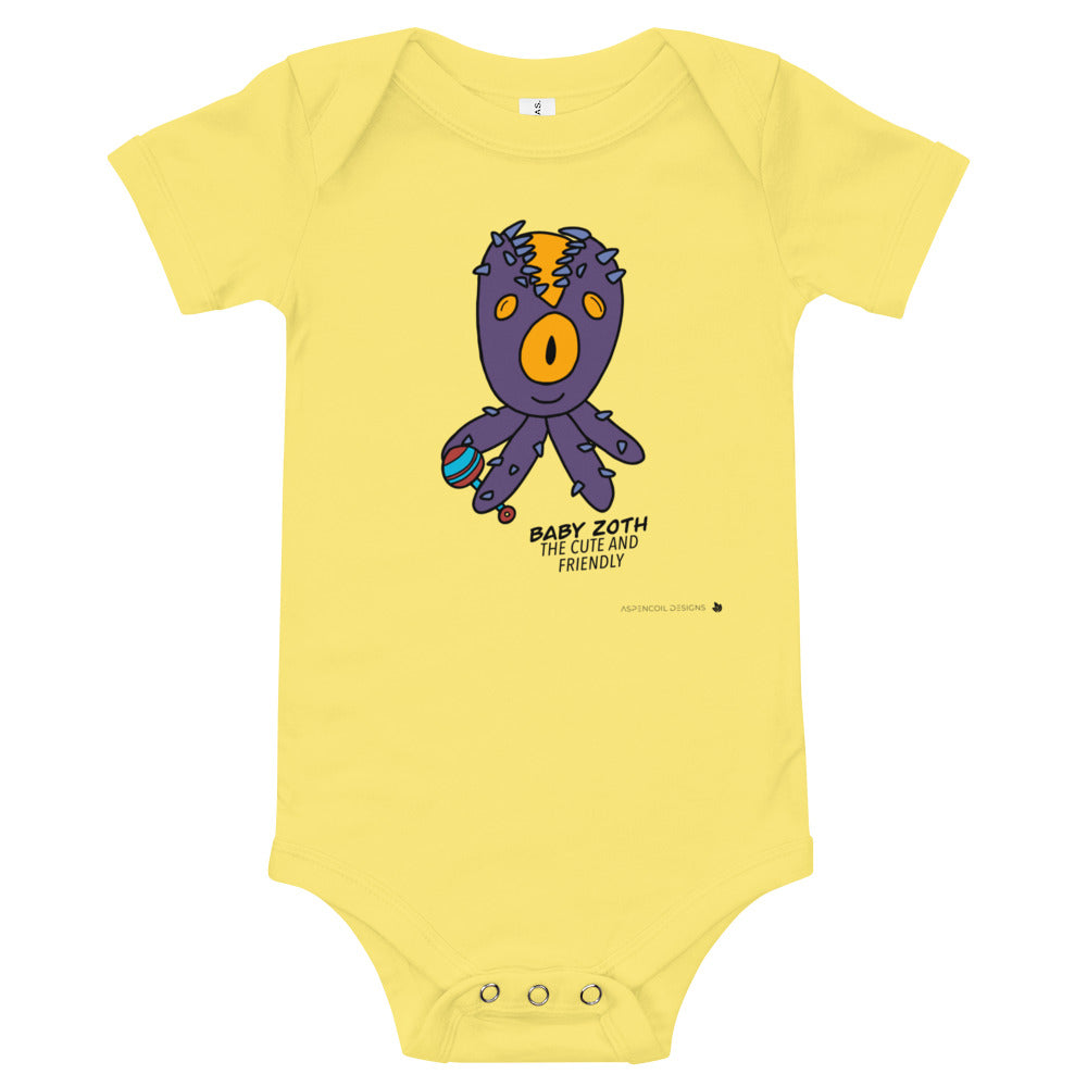 Baby Zoth: The Cute and Friendly Baby Short Sleeve One Piece