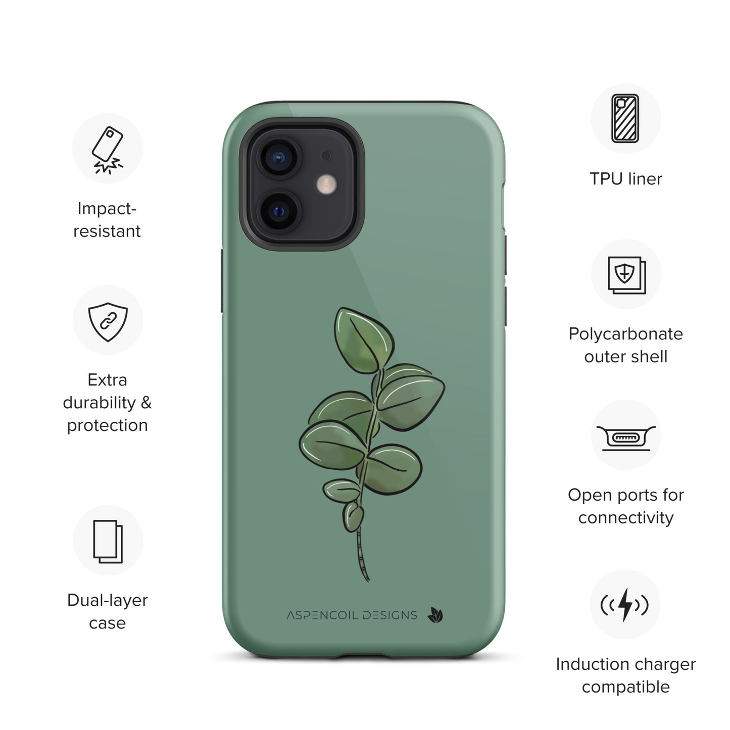 Eucalyptus Essential iPhone Case