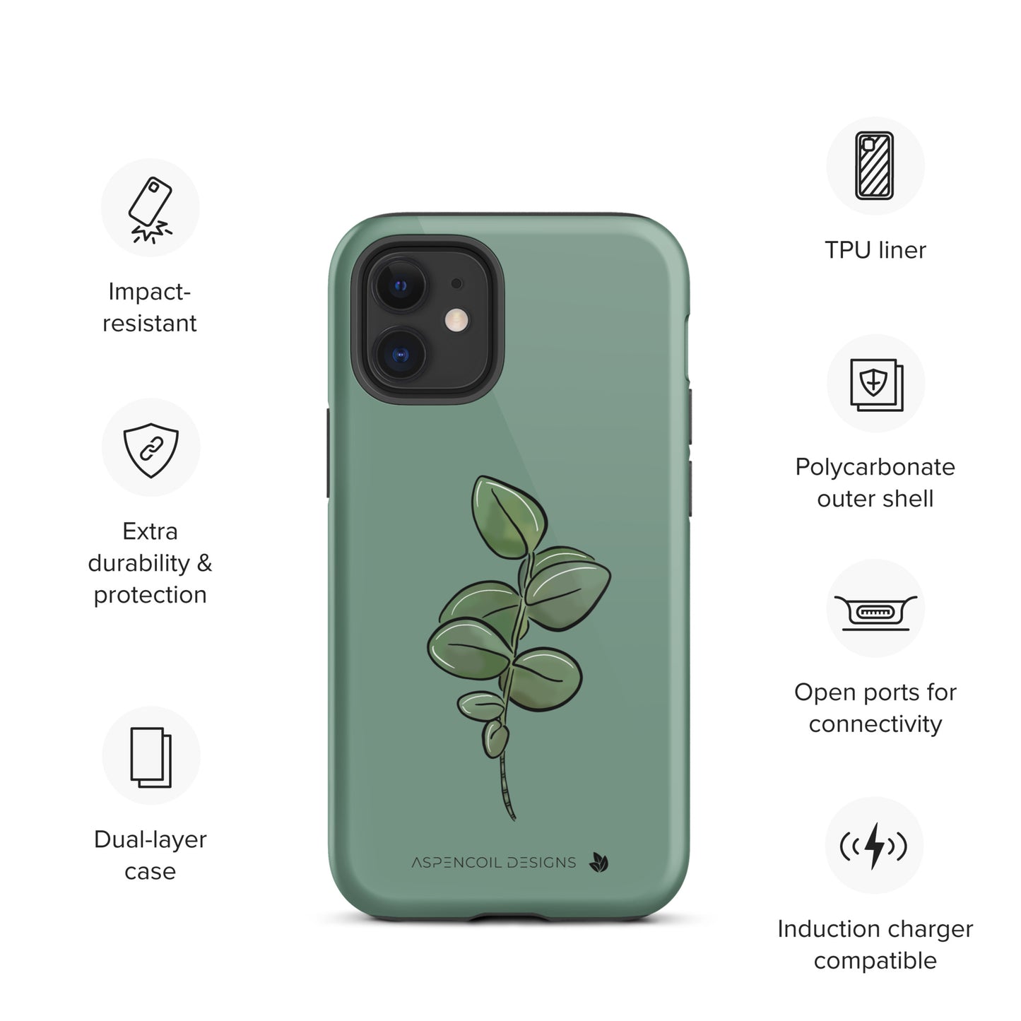 Eucalyptus Essential iPhone Case