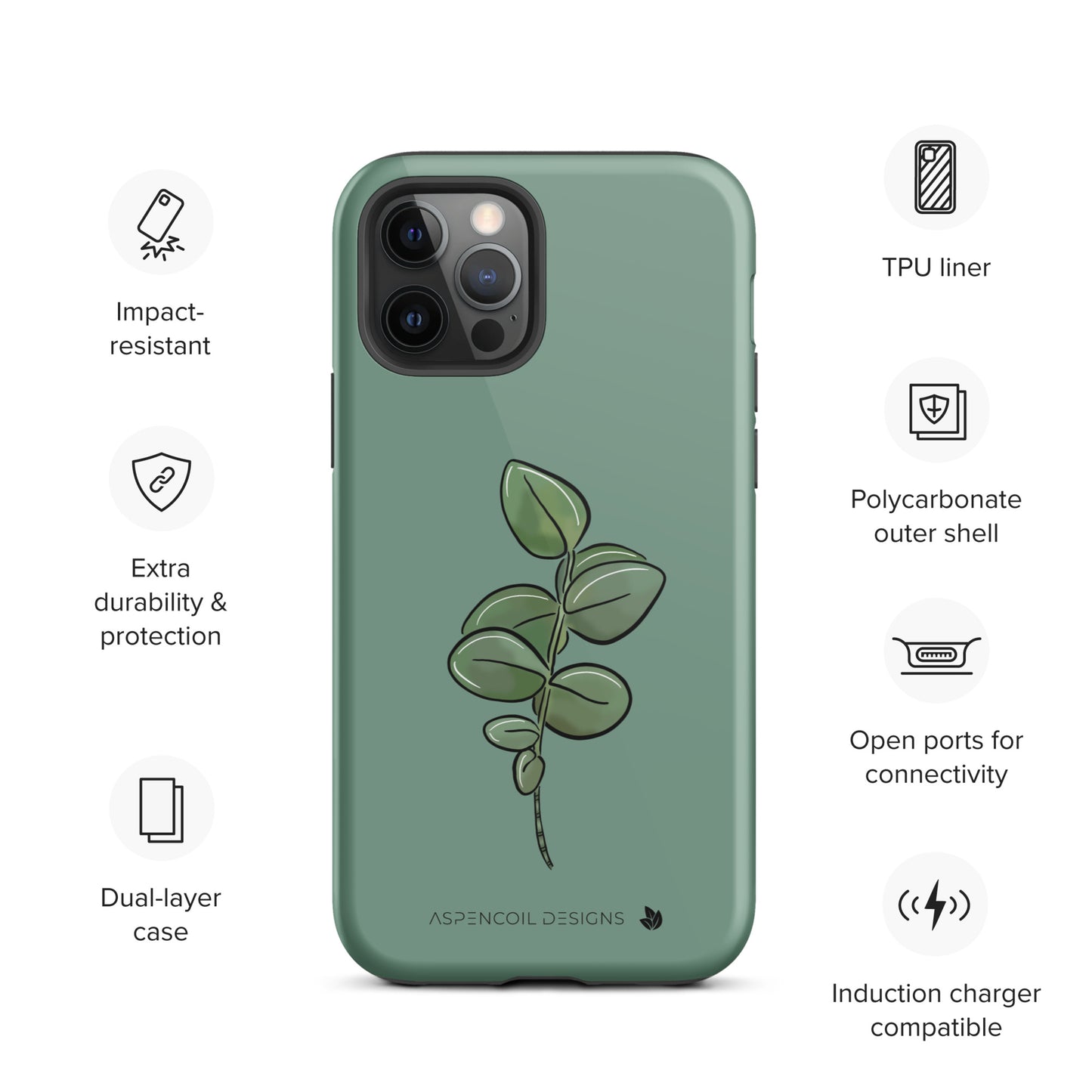 Eucalyptus Essential iPhone Case