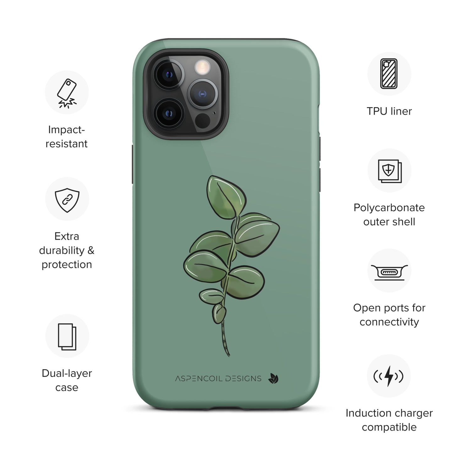 Eucalyptus Essential iPhone Case