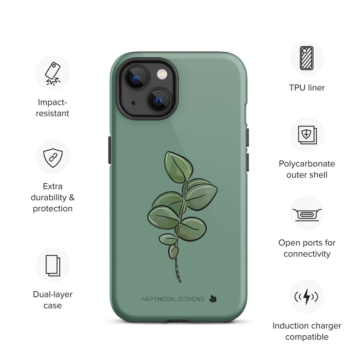 Eucalyptus Essential iPhone Case