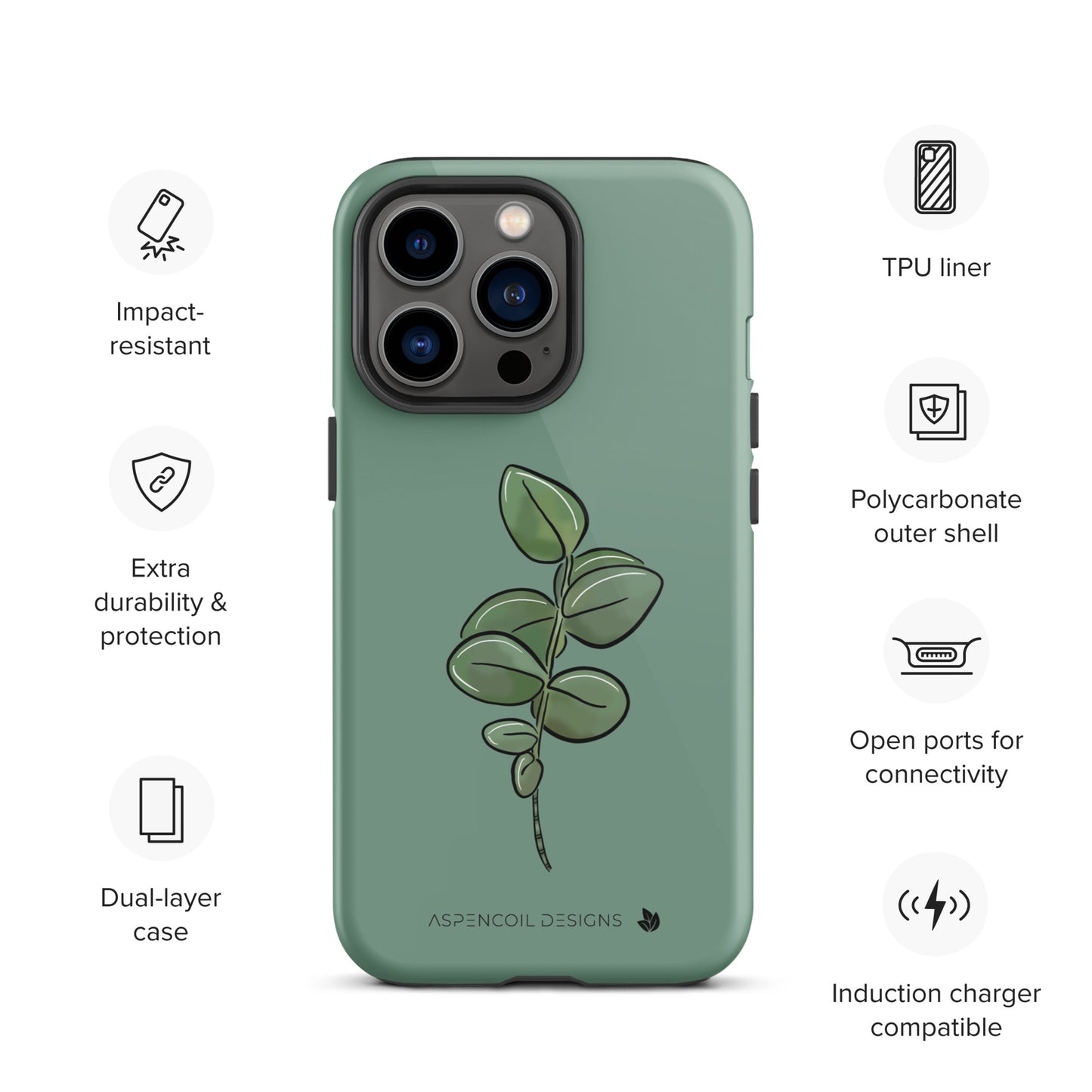 Eucalyptus Essential iPhone Case