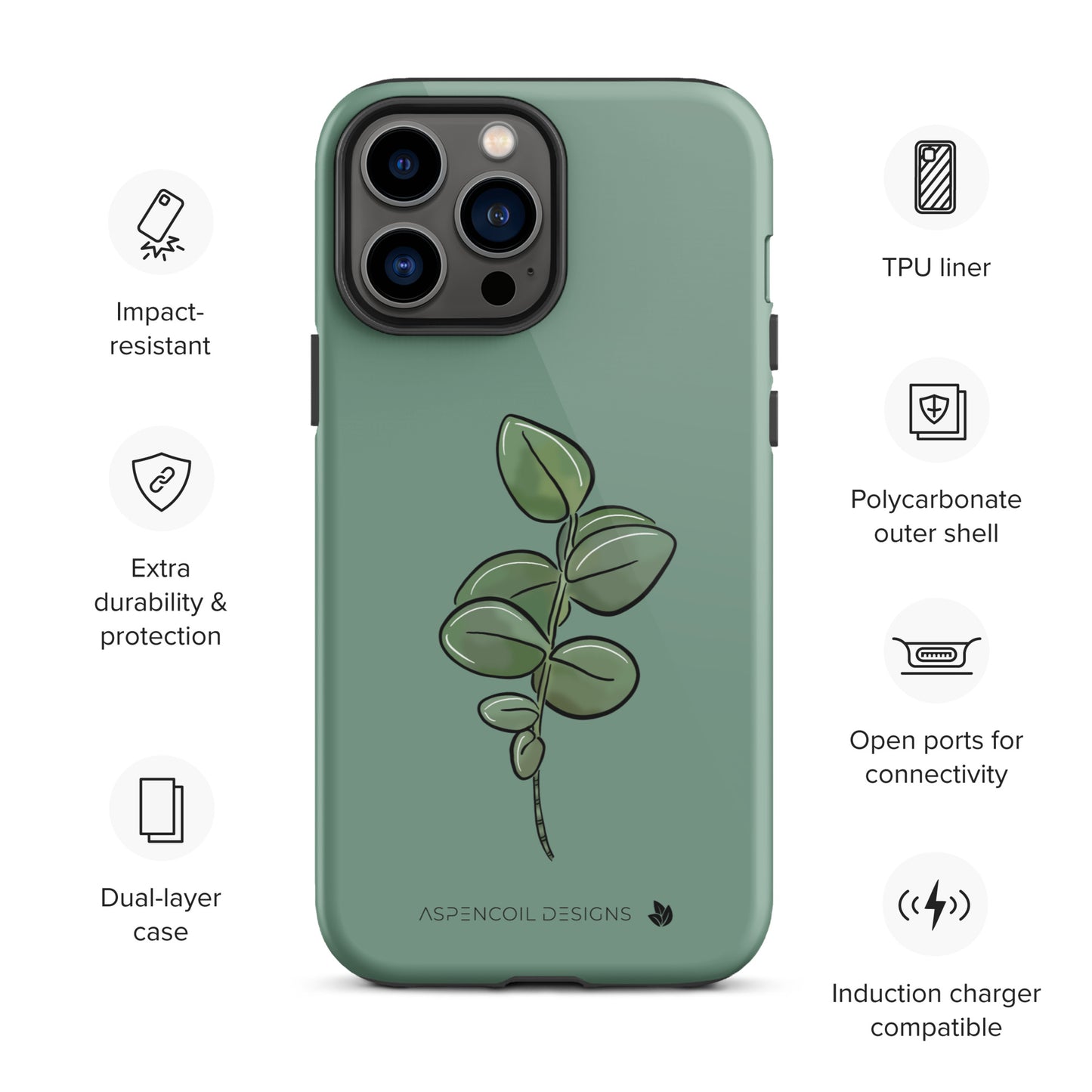 Eucalyptus Essential iPhone Case