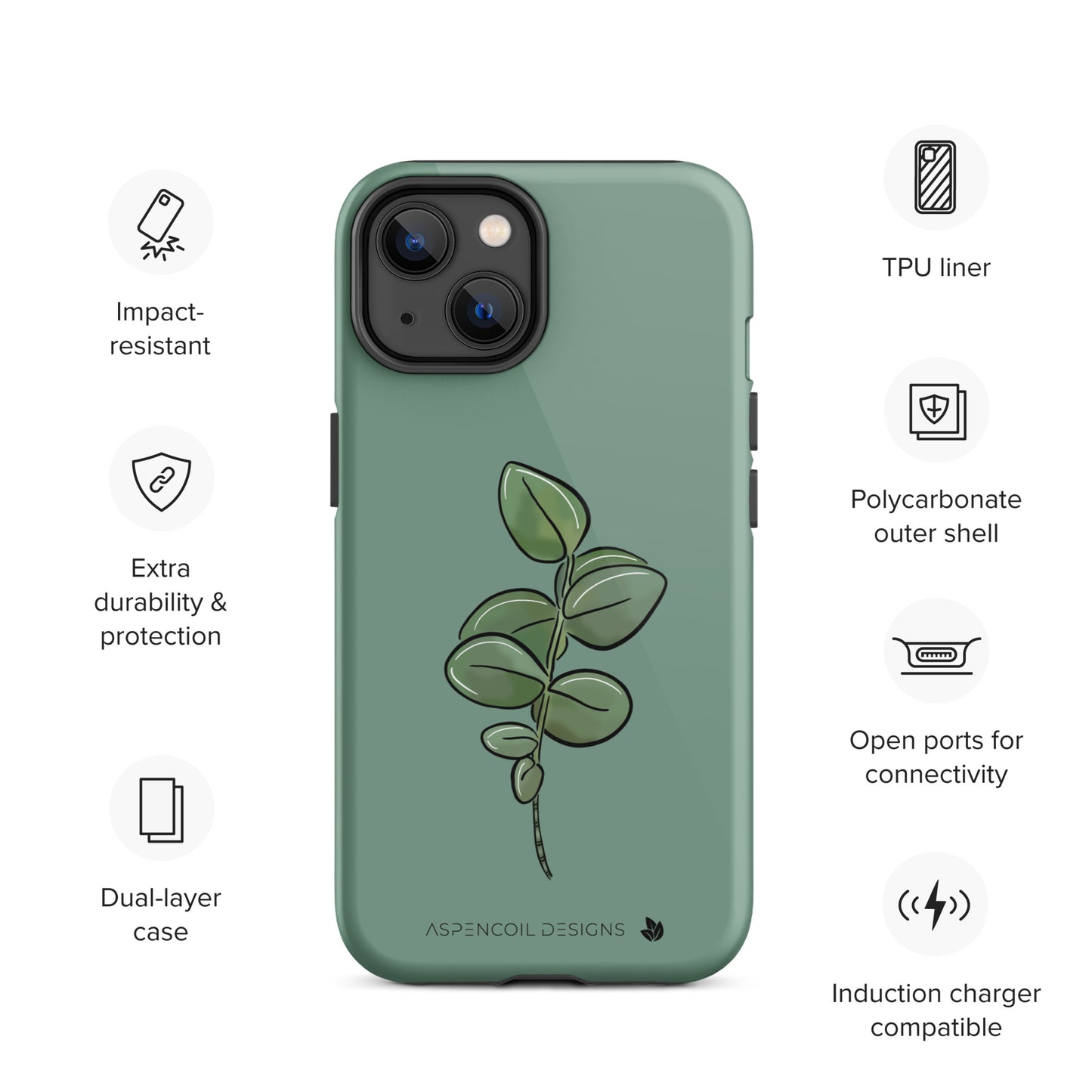 Eucalyptus Essential iPhone Case