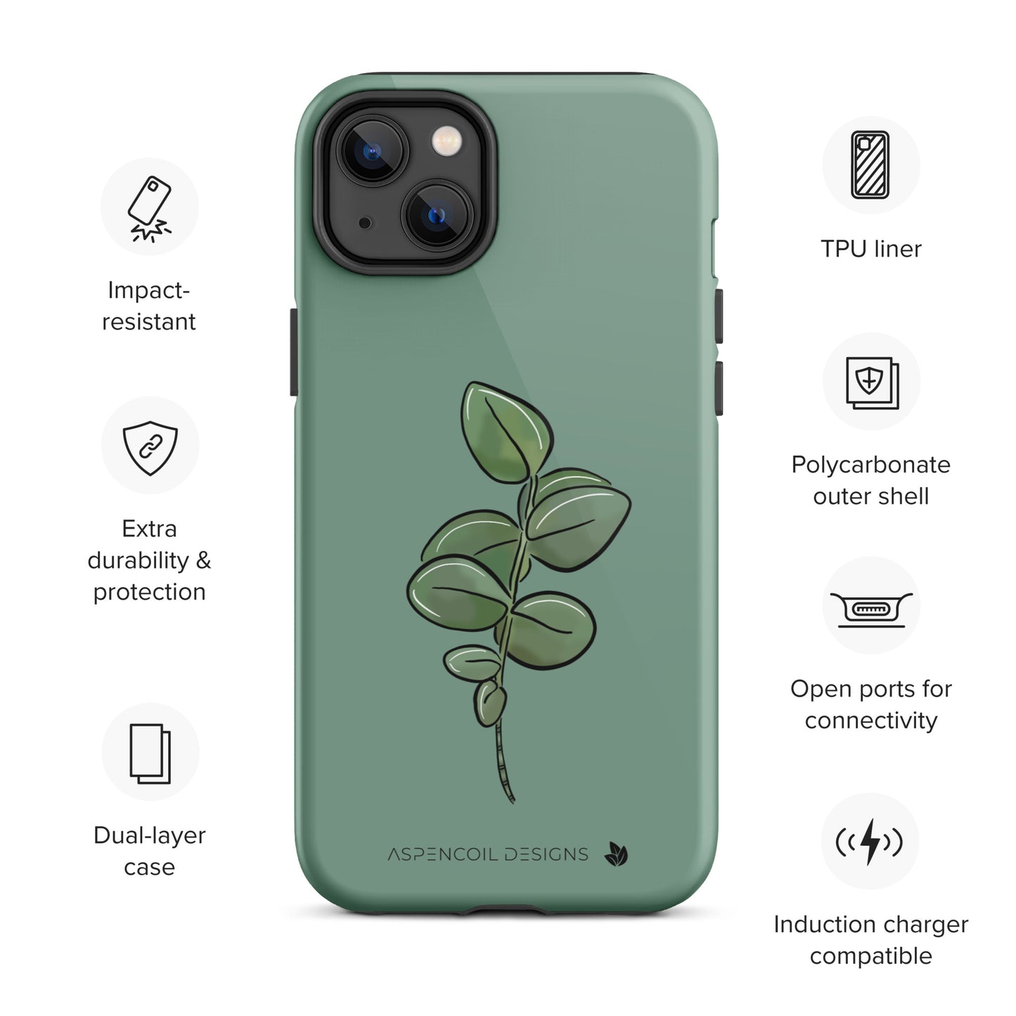 Eucalyptus Essential iPhone Case