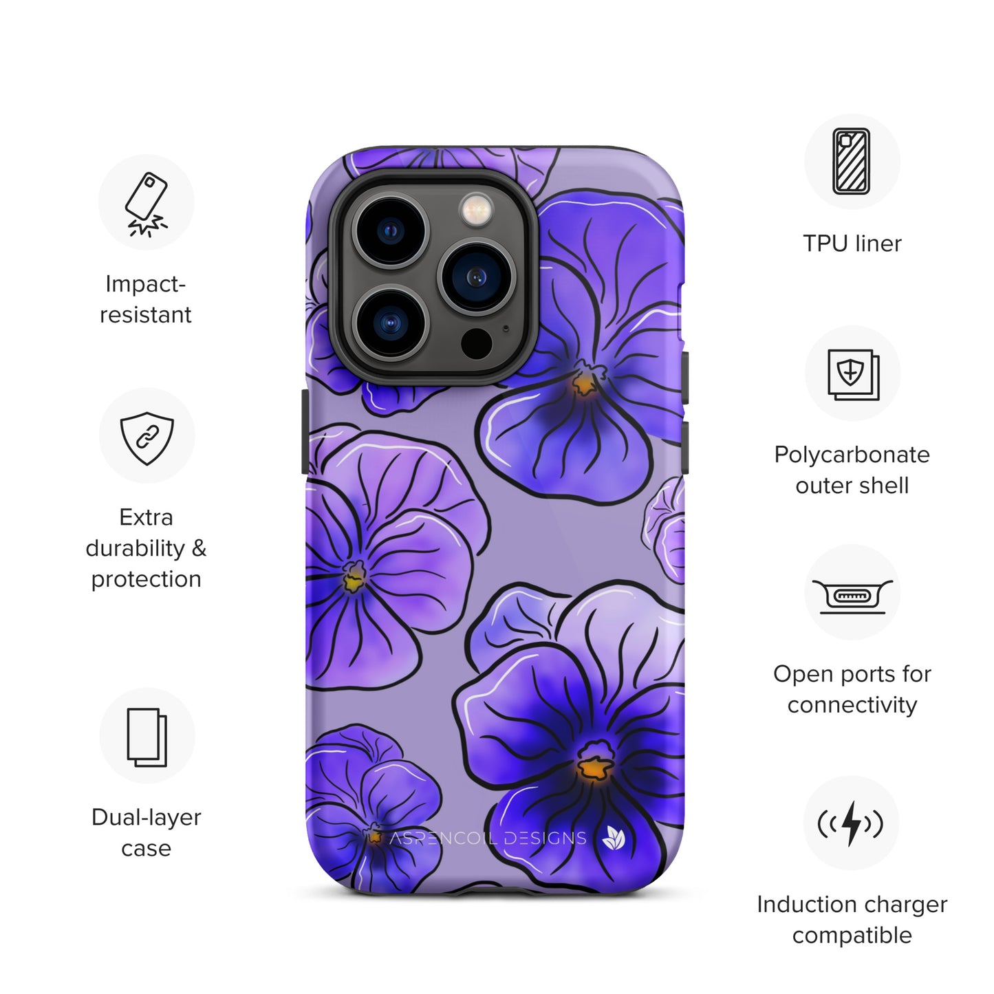 Violet Dream iPhone Case