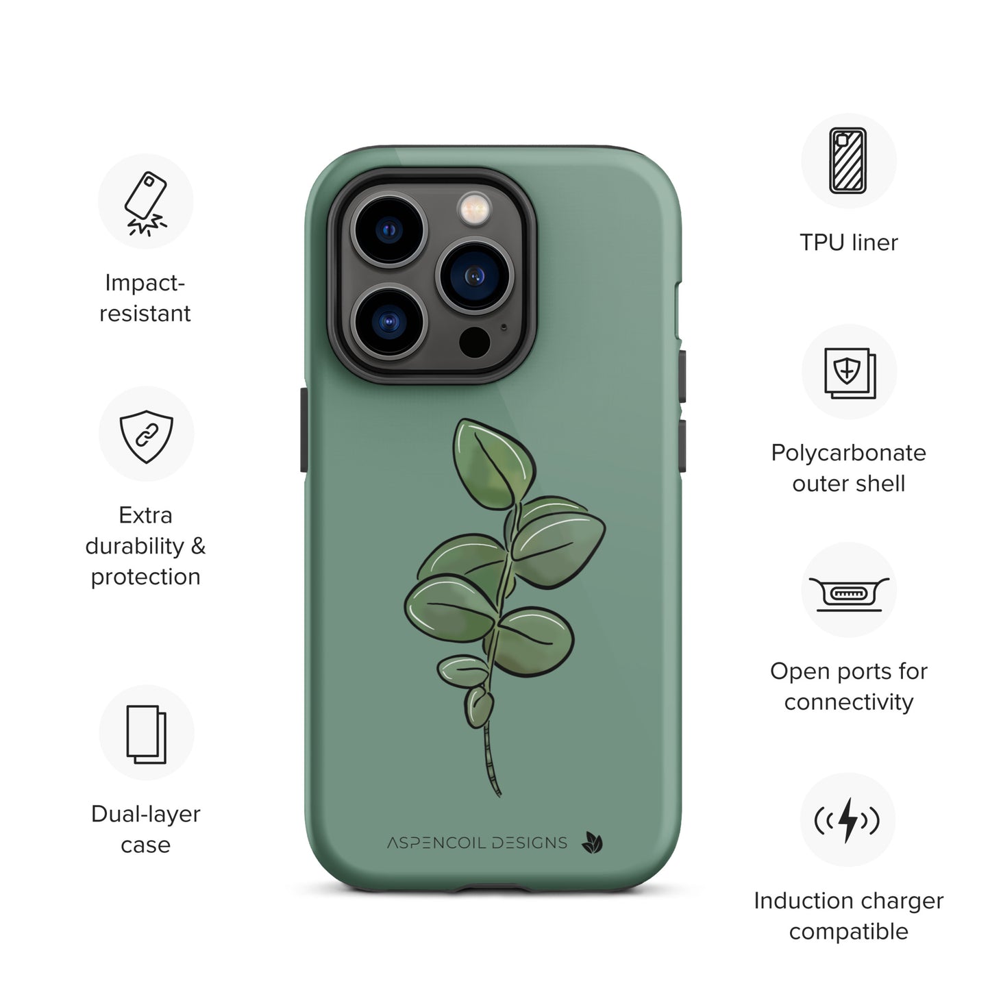 Eucalyptus Essential iPhone Case